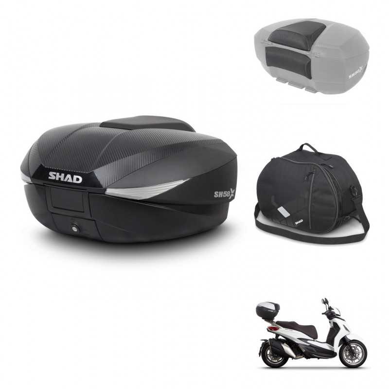 SHAD Rear trunk + accessories + mounting hardware SH58X KIT-242009