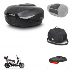 SHAD Baul trasero + accesorios herraje montaje SH58X KIT-242010
