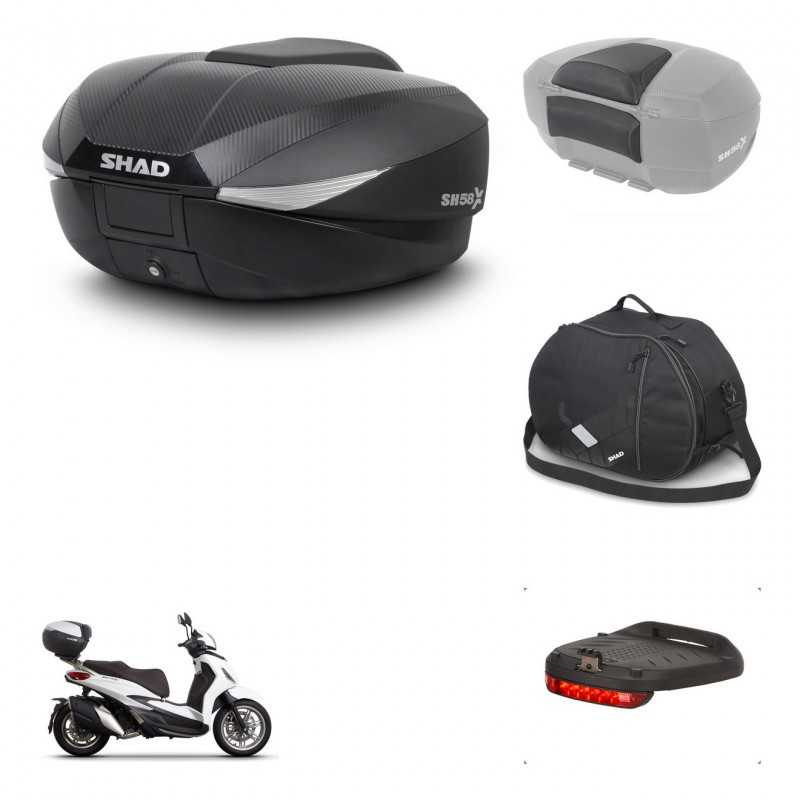 SHAD Baul trasero + accesorios herraje montaje SH58X KIT-242010