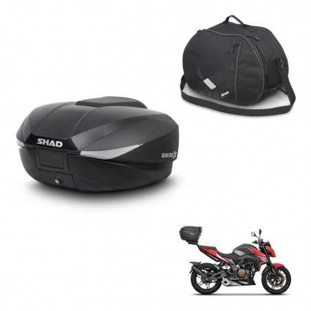 SHAD Baul trasero + bolsa interna herraje montaje SH58X KIT-242021