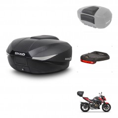 SHAD Baul trasero + accesorios herraje montaje SH58X KIT-242024