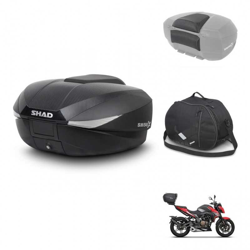 SHAD Baul trasero + accesorios herraje montaje SH58X KIT-242025