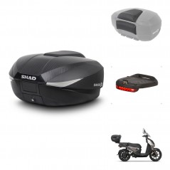 SHAD Rear trunk + accessories + mounting hardware SH58X KIT-242048