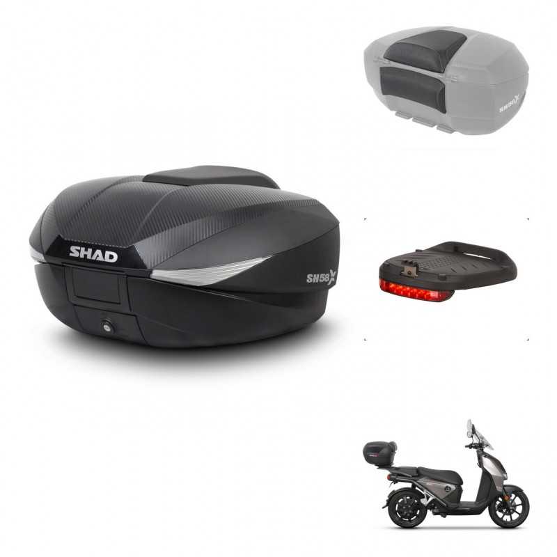 SHAD Rear trunk + accessories + mounting hardware SH58X KIT-242048