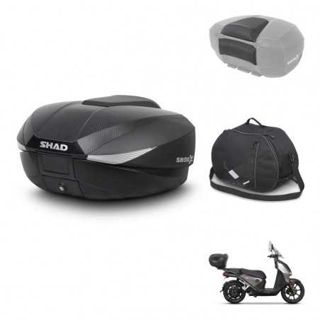 SHAD Baul trasero + accesorios herraje montaje SH58X KIT-242049