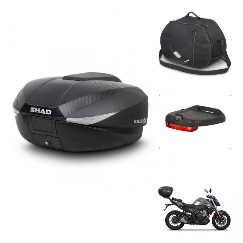 SHAD Baul trasero + accesorios herraje montaje SH58X KIT-242054