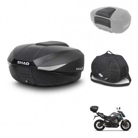SHAD Baul trasero + accesorios herraje montaje SH58X KIT-242057