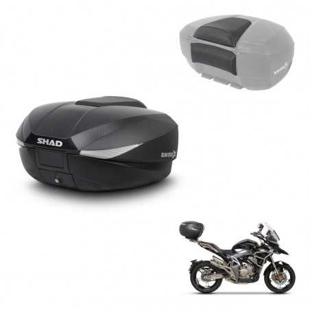 SHAD Baul trasero + respaldo de pasajero herraje montaje SH58X KIT-242071
