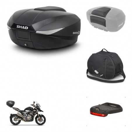 SHAD Baul trasero + accesorios herraje montaje SH58X KIT-242074