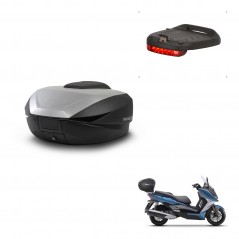 SHAD Baul trasero + luz de freno herraje montaje SH59X ALU KIT-242236