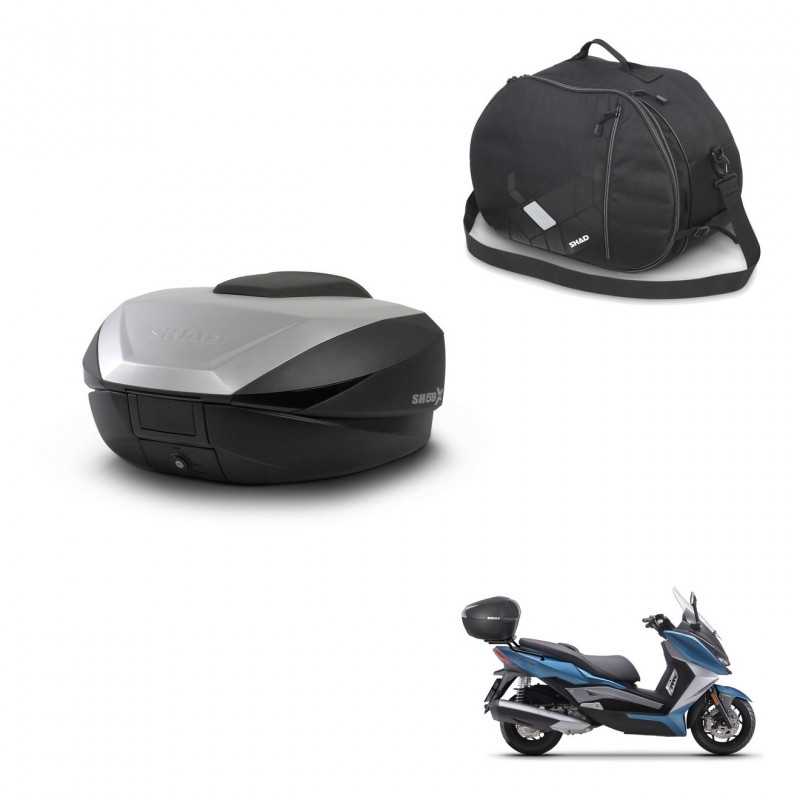 SHAD Rear trunk + internal bag + mounting hardware SH59X ALU KIT-242237