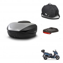 SHAD Baul trasero + accesorios herraje montaje SH59X ALU KIT-242238