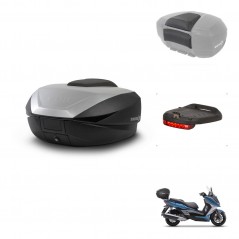 SHAD Baul trasero + accesorios herraje montaje SH59X ALU KIT-242240