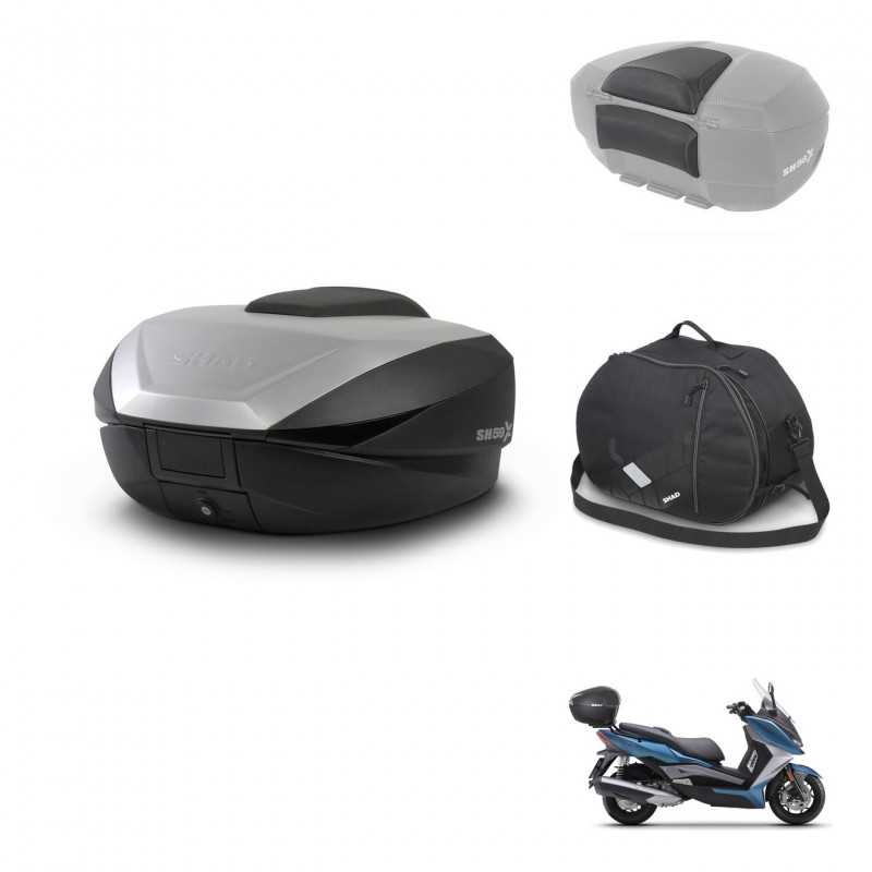 SHAD Baul trasero + accesorios herraje montaje SH59X ALU KIT-242241