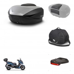 SHAD Baul trasero + accesorios herraje montaje SH59X ALU KIT-242242