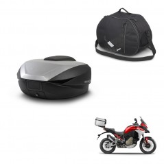 SHAD Rear trunk + internal bag + mounting hardware SH59X ALU KIT-242245