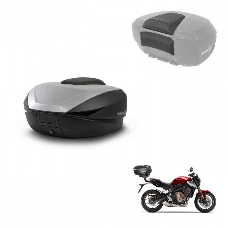 SHAD Baul trasero + respaldo de pasajero herraje montaje SH59X ALU KIT-242255