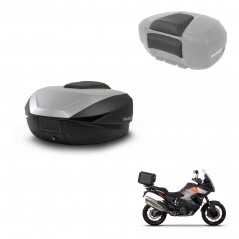 SHAD Rear trunk + passenger backrest + mounting hardware SH59X ALU KIT-242263