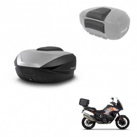 SHAD Baul trasero + respaldo de pasajero herraje montaje SH59X ALU KIT-242263