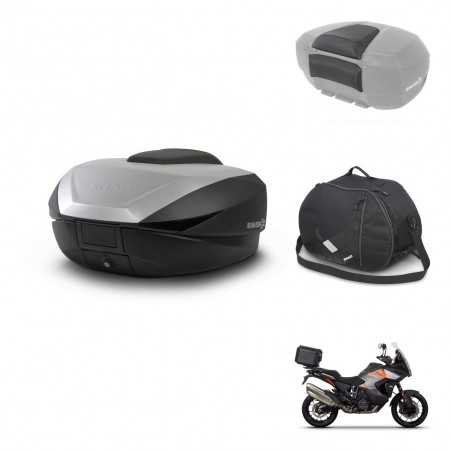 SHAD Baul trasero + accesorios herraje montaje SH59X ALU KIT-242265