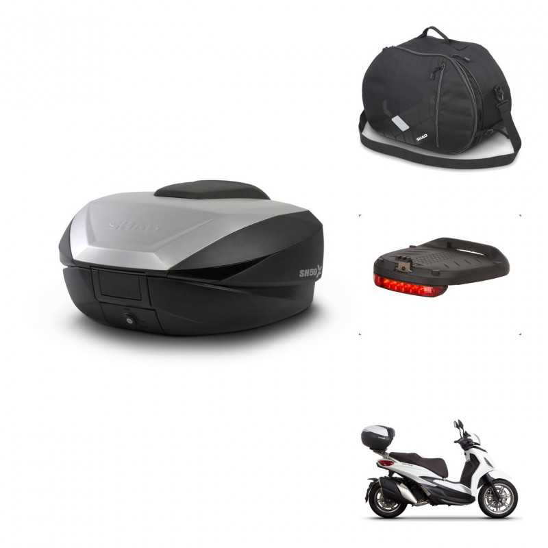SHAD Baul trasero + accesorios herraje montaje SH59X ALU KIT-242270