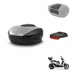 SHAD Baul trasero + accesorios herraje montaje SH59X ALU KIT-242272