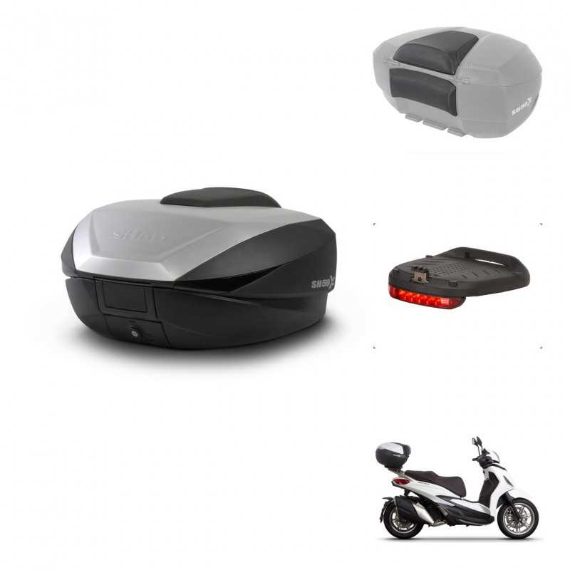 SHAD Baul trasero + accesorios herraje montaje SH59X ALU KIT-242272