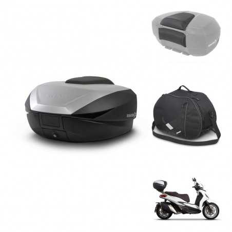 SHAD Baul trasero + accesorios herraje montaje SH59X ALU KIT-242273