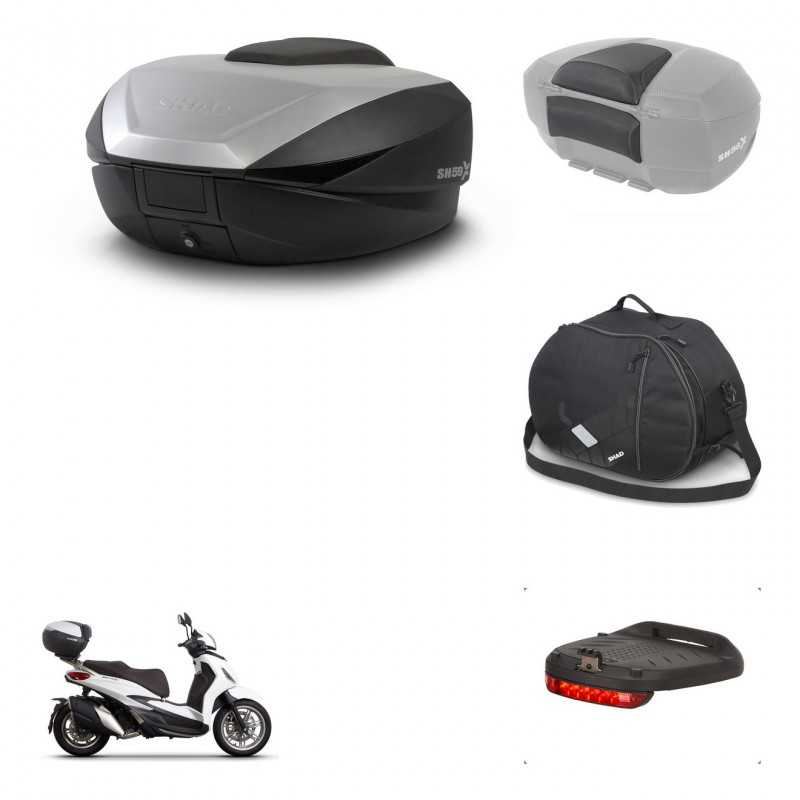 SHAD Baul trasero + accesorios herraje montaje SH59X ALU KIT-242274
