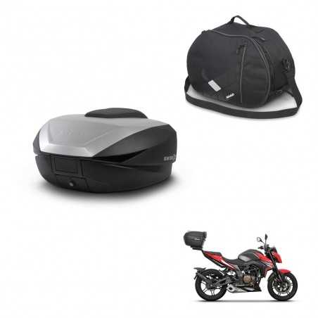 SHAD Baul trasero + bolsa interna herraje montaje SH59X ALU KIT-242285