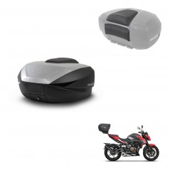 SHAD Rear trunk + passenger backrest + mounting hardware SH59X ALU KIT-242287