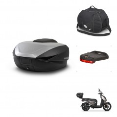 SHAD Baul trasero + accesorios herraje montaje SH59X ALU KIT-242310