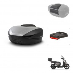 SHAD Baul trasero + accesorios herraje montaje SH59X ALU KIT-242312