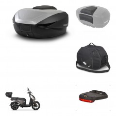 SHAD Baul trasero + accesorios herraje montaje SH59X ALU KIT-242314