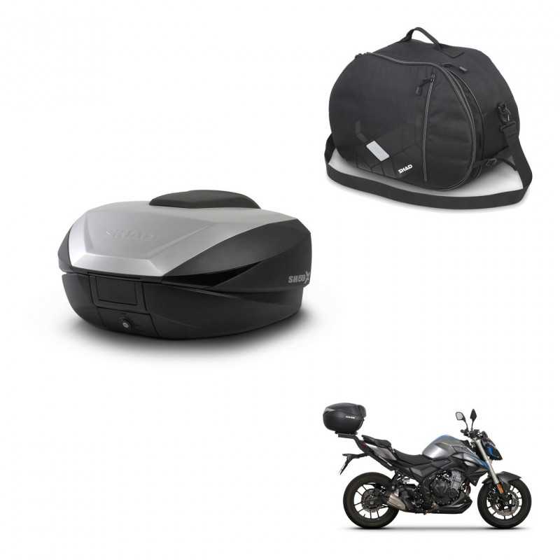 SHAD Rear trunk + internal bag + mounting hardware SH59X ALU KIT-242317