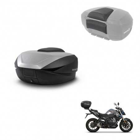 SHAD Baul trasero + respaldo de pasajero herraje montaje SH59X ALU KIT-242319