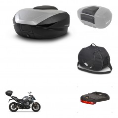 SHAD Baul trasero + accesorios herraje montaje SH59X ALU KIT-242322