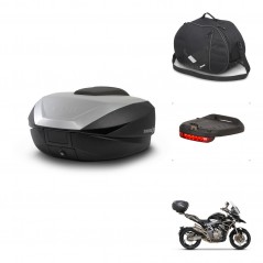 SHAD Baul trasero + accesorios herraje montaje SH59X ALU KIT-242334