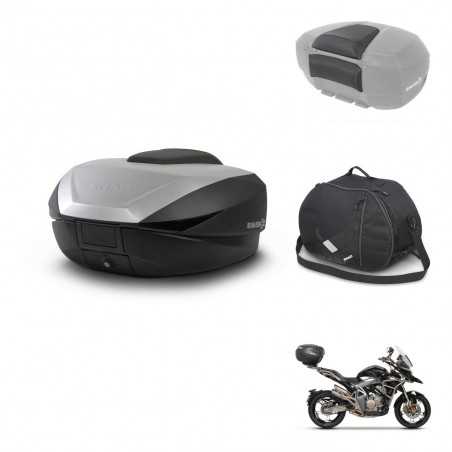 SHAD Baul trasero + accesorios herraje montaje SH59X ALU KIT-242337