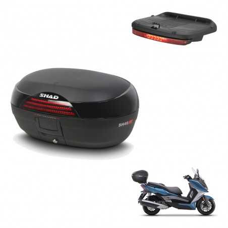 SHAD Baul trasero + luz de freno herraje montaje SH46 SH 46 NEW MODEL KIT-242668
