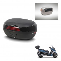 SHAD Baul trasero + respaldo de pasajero herraje montaje SH46 SH 46 NEW MODEL KIT-242671