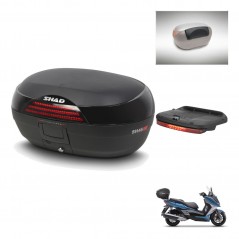 SHAD Rear trunk + accessories + mounting hardware SH46 SH 46 NEW MODEL KIT-242672