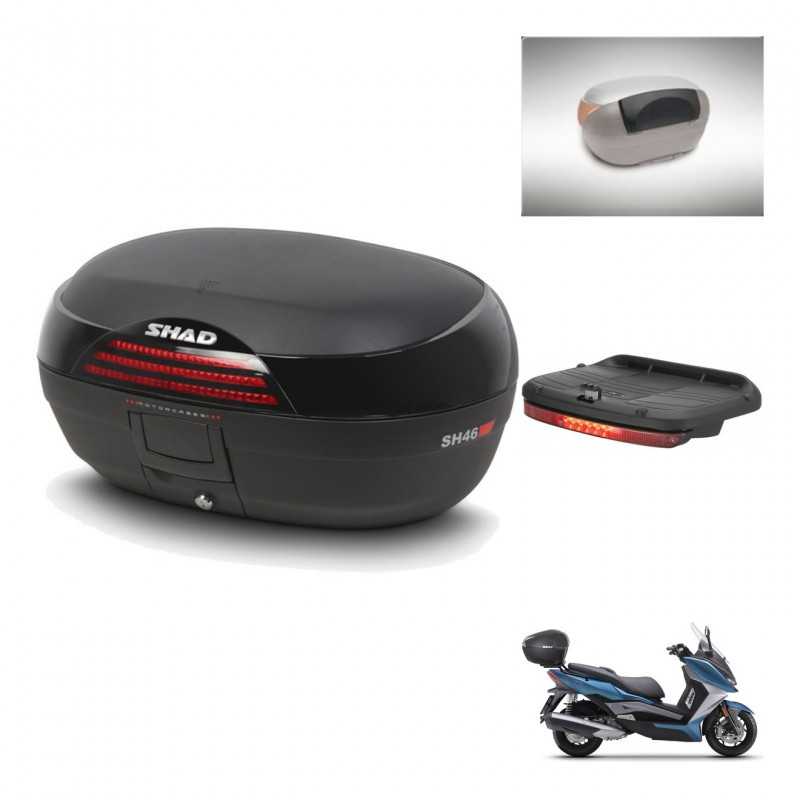 SHAD Rear trunk + accessories + mounting hardware SH46 SH 46 NEW MODEL KIT-242672