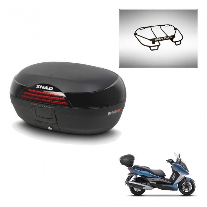 SHAD Baul trasero + parrilla portabultos superior herraje montaje SH46 SH 46 NEW MODEL KIT-242675