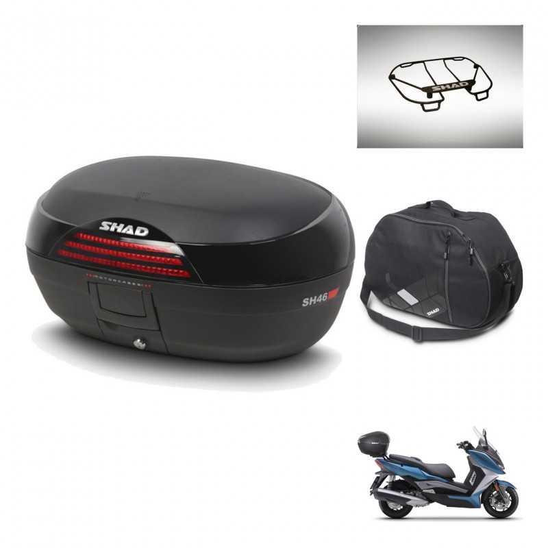 SHAD Rear trunk + accessories + mounting hardware SH46 SH 46 NEW MODEL KIT-242677