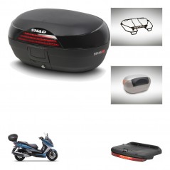 SHAD Rear trunk + accessories + mounting hardware SH46 SH 46 NEW MODEL KIT-242680