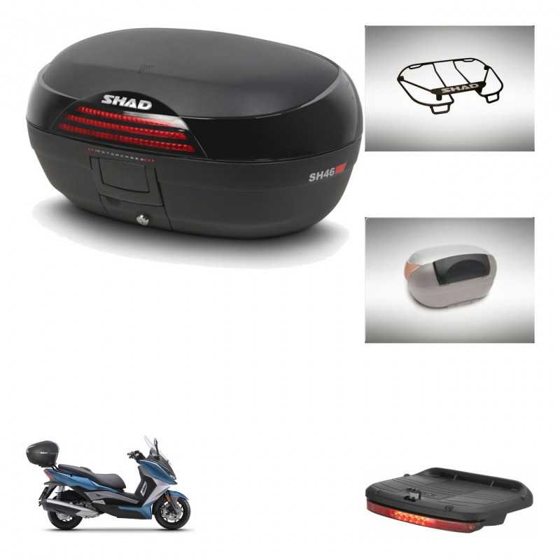SHAD Baul trasero + accesorios herraje montaje SH46 SH 46 NEW MODEL KIT-242680