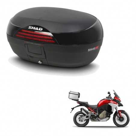 SHAD Baul trasero + herraje montaje SH46 SH 46 NEW MODEL KIT-242683