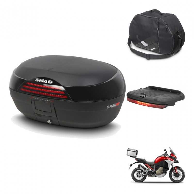 SHAD Baul trasero + accesorios herraje montaje SH46 SH 46 NEW MODEL KIT-242686