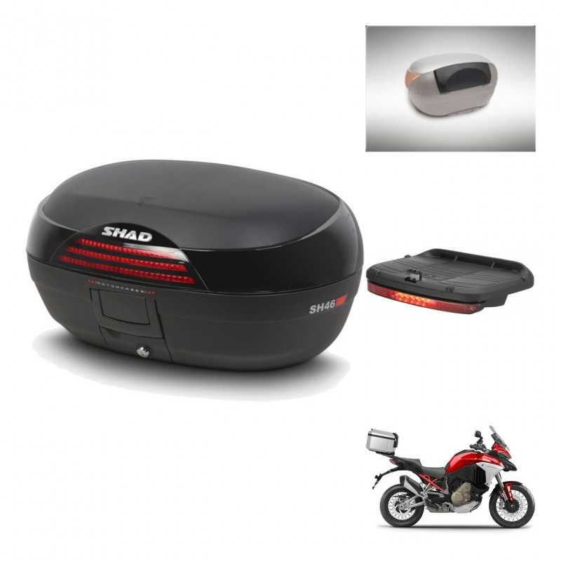 SHAD Baul trasero + accesorios herraje montaje SH46 SH 46 NEW MODEL KIT-242688